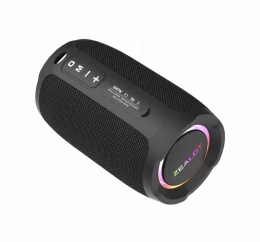 ZEALOT S49 Przenośny głośnik Bluetooth w kolorze czarnym