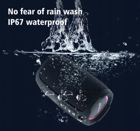 ZEALOT S49 Przenośny głośnik Bluetooth w kolorze czarnym ZEALOT S49 Przenośny głośnik Bluetooth w kolorze czarnym