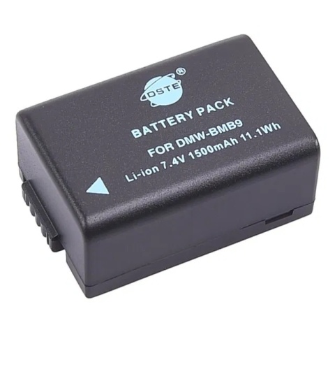 DSTE DMW-BMB9E 2 szt. akumulator zastępczy kompatybilny z Panasonic DSTE DMW-BMB9E 2 szt. akumulator zastępczy kompatybilny z Panasonic