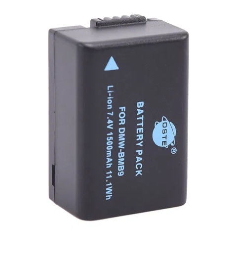 DSTE DMW-BMB9E 2 szt. akumulator zastępczy kompatybilny z Panasonic DSTE DMW-BMB9E 2 szt. akumulator zastępczy kompatybilny z Panasonic