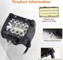 URAQT Listwa świetlna LED, 2 szt., 10 cm